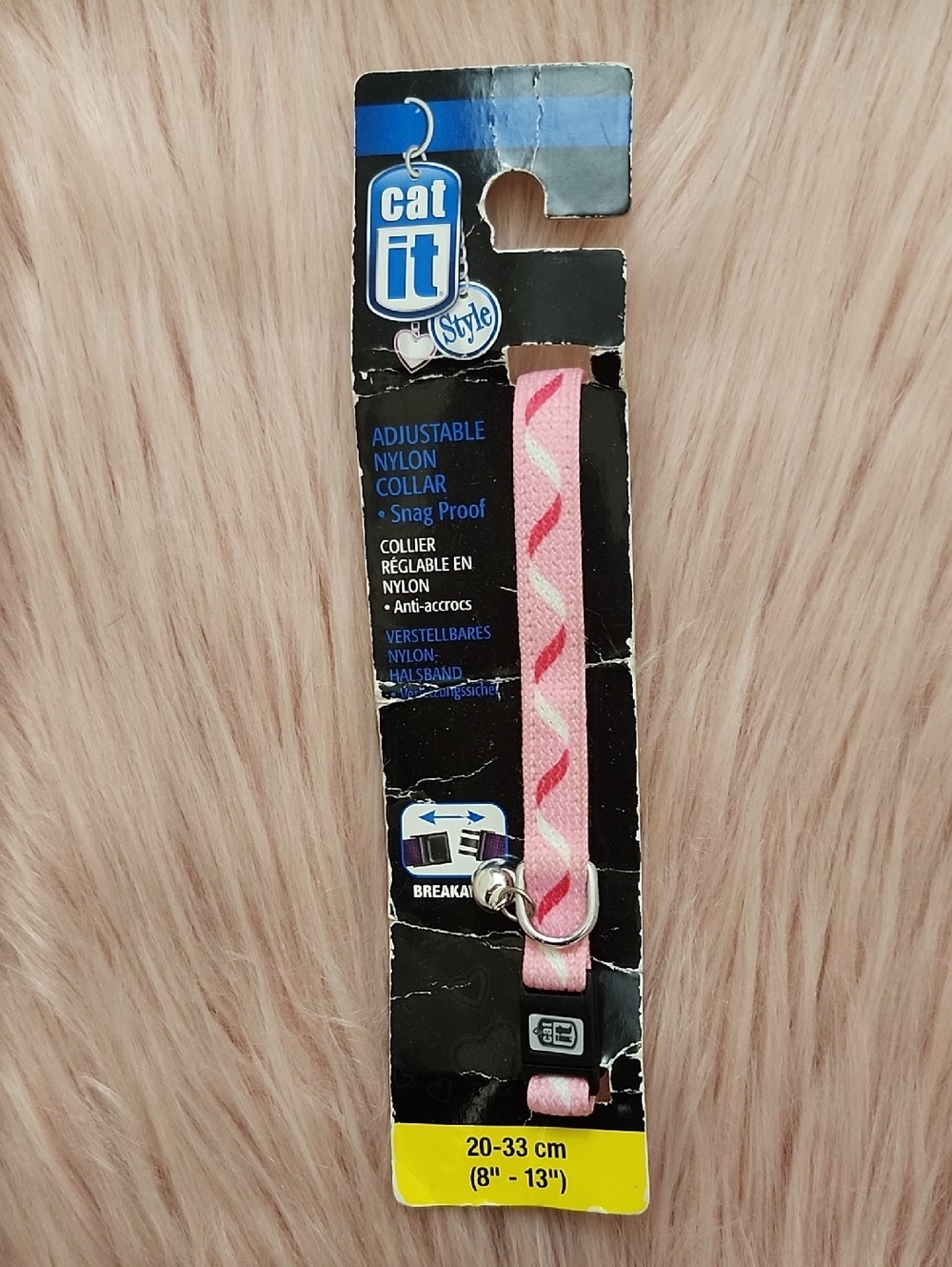 Brand New CATIT ADJUSTABLE NYLON Cat Collar-S